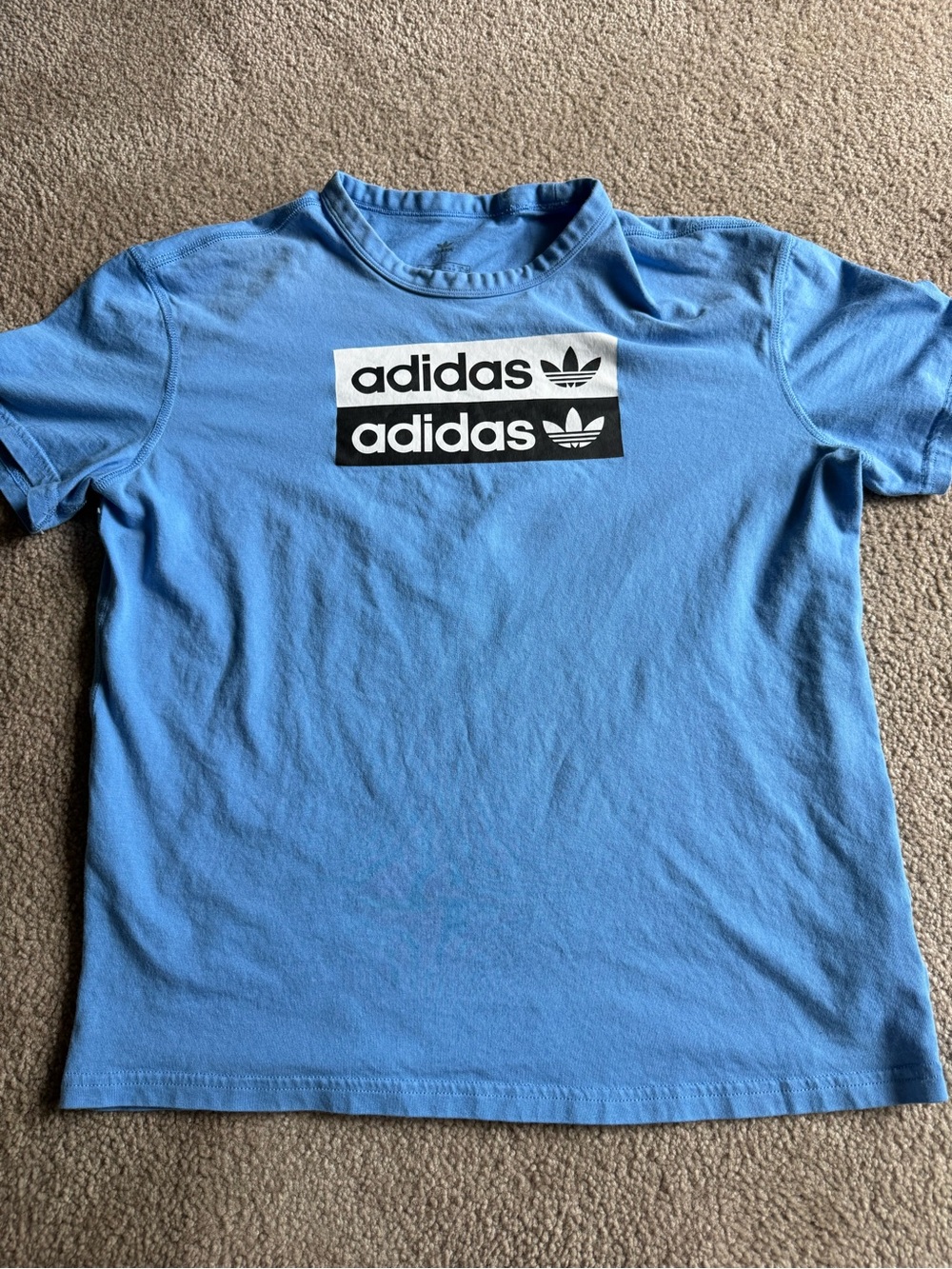 Adidas blue t-shirt